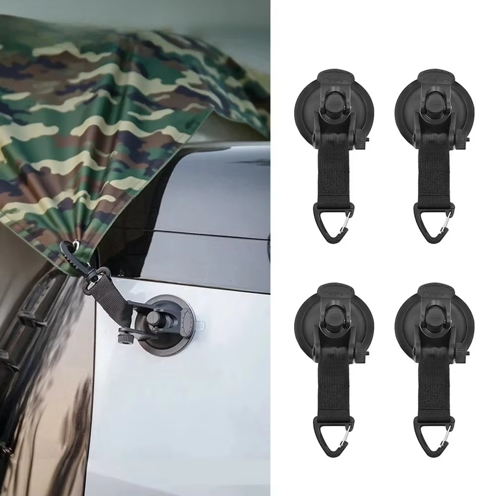 2/4Pcs Suction Cup Anchors Hoo - Outdoor Camping Van Tent review and price