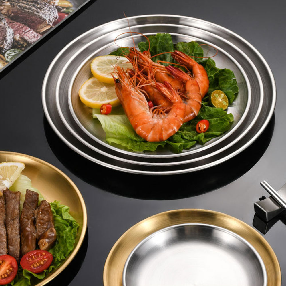 8Pcs Metal Dining Dish Stainle - Outdoor Camping Dining Set review and price