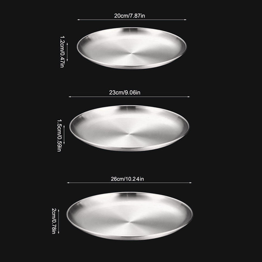 8Pcs Metal Dining Dish Stainle - Outdoor Camping Dining Set review and price