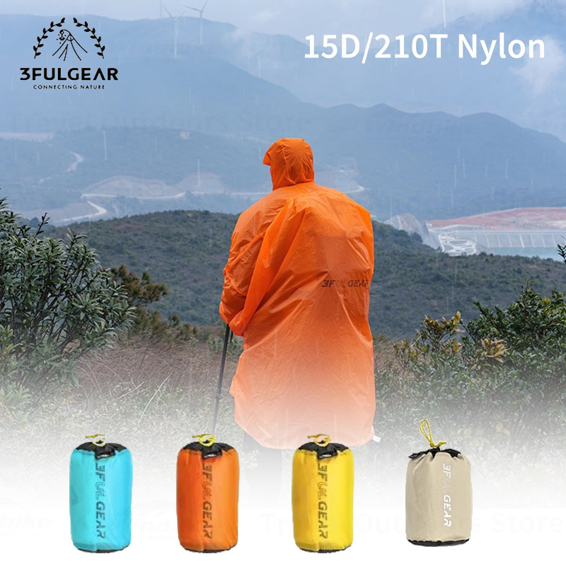 3F UL GEAR 2026 Hiking Raincoa - Camping Rain Poncho review and price